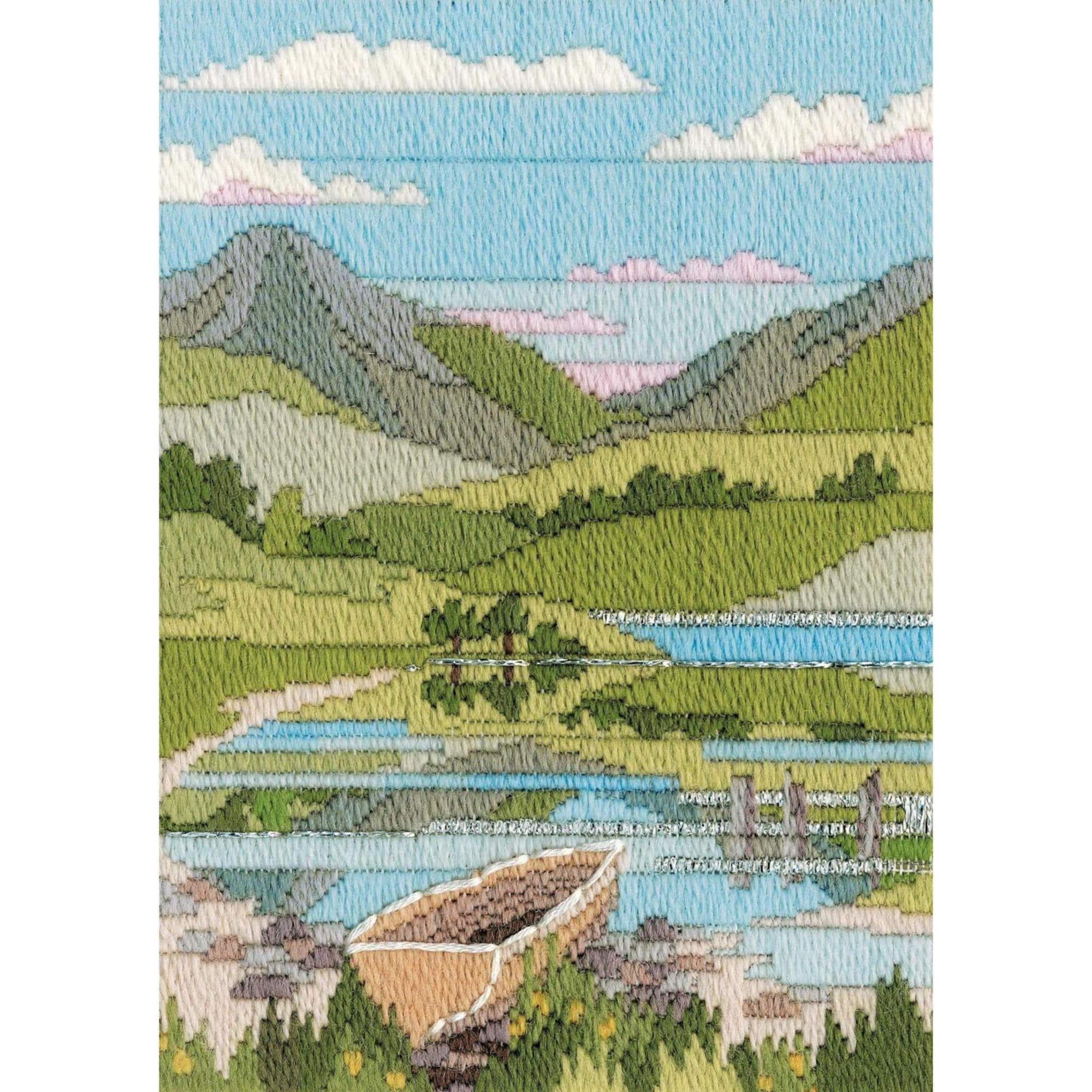 Bothy Threads Mountain Spring Long Stitch Kit